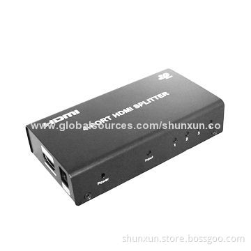 High-definition Resolution up to 4K x 2K 1 Input/4 Output HDMI Splitter